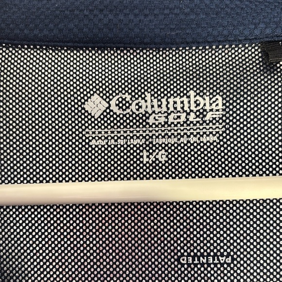 Columbia Nationals Men’s Large Omni-Heat Navy Pullover in excellent condition. - Picture 4 of 10